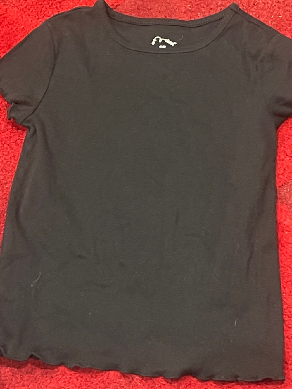 art class Black Short Sleeve Girls Tee